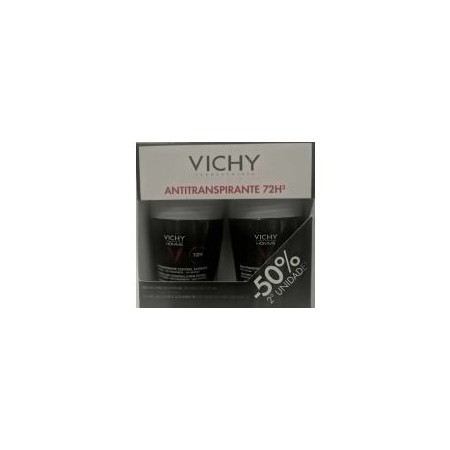 Vichy Homme Desodorizante Antitranspirante 72H 50ml - 50% desconto na 2ª unidade