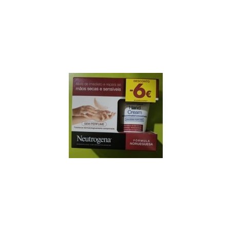 Neutrogena Creme de Mãos Concentrado SemPerfume 2 x 50 ml