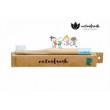 Escova dentes bambu Naturbrush Kids Azul
