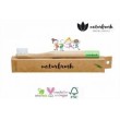 Escova dentes bambu Naturbrush Kids Verde